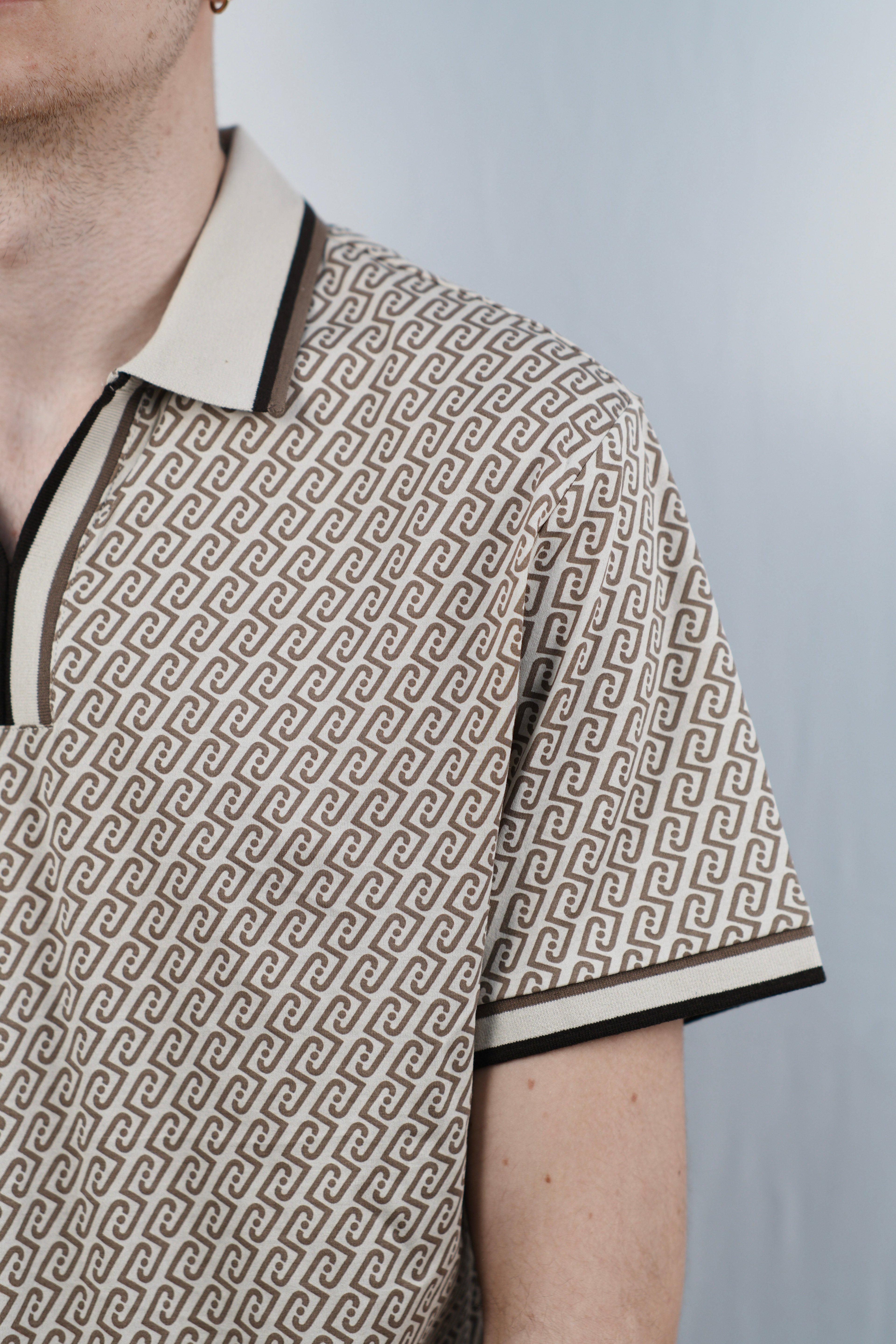 LIU•JO Beige Logo Polo
