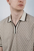LIU•JO Beige Logo Polo
