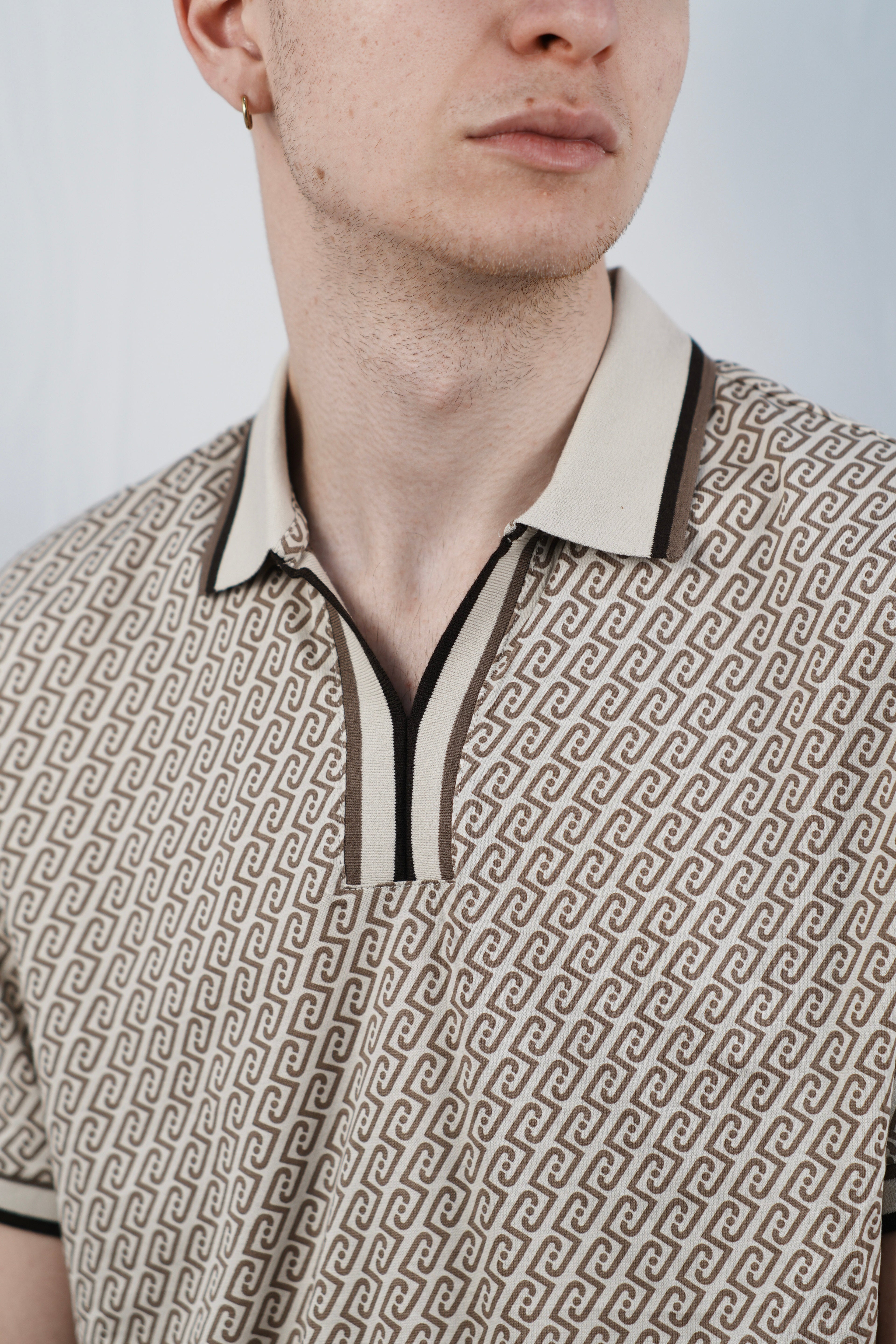 LIU•JO Beige Logo Polo