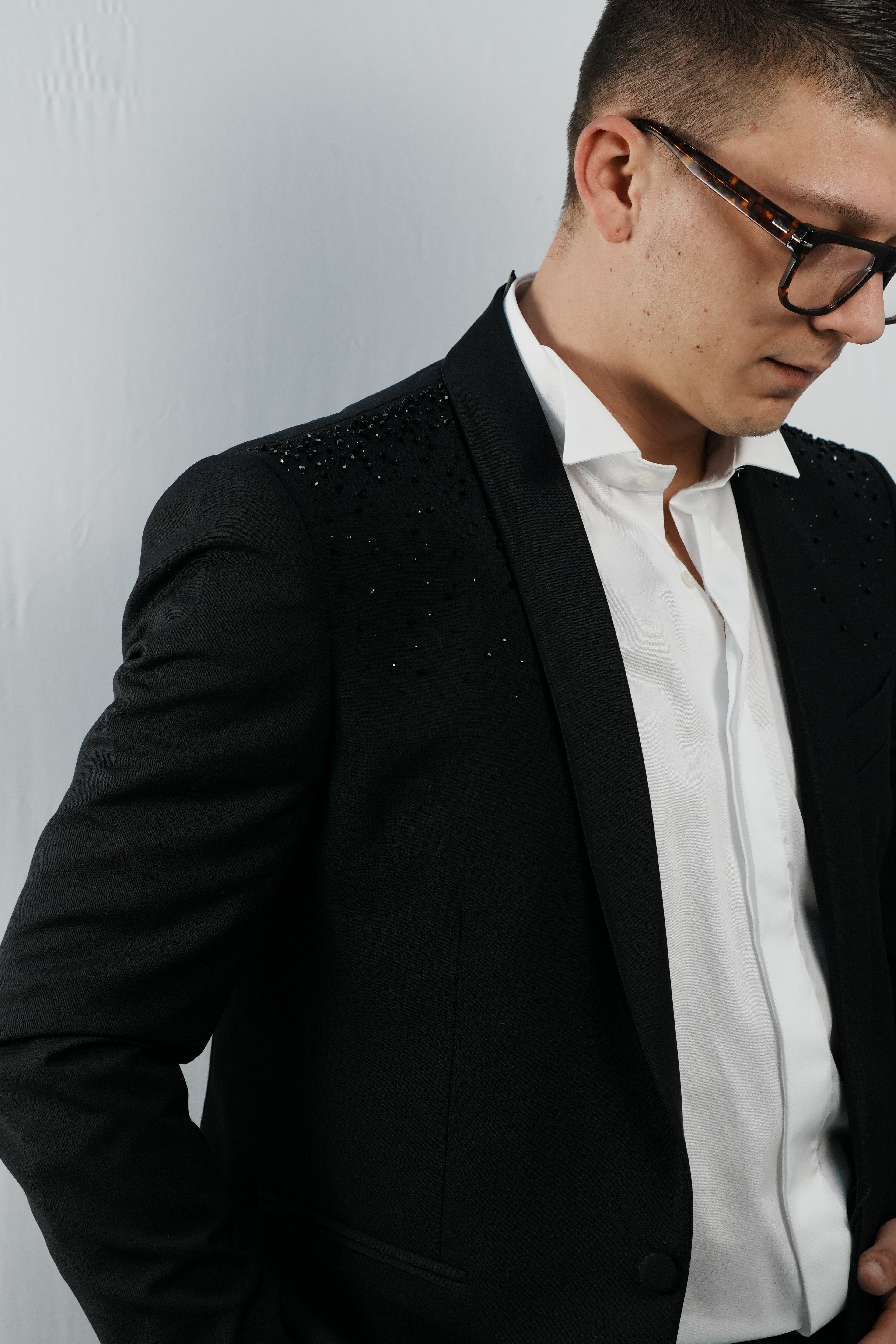 MULISH Black Strass Suit