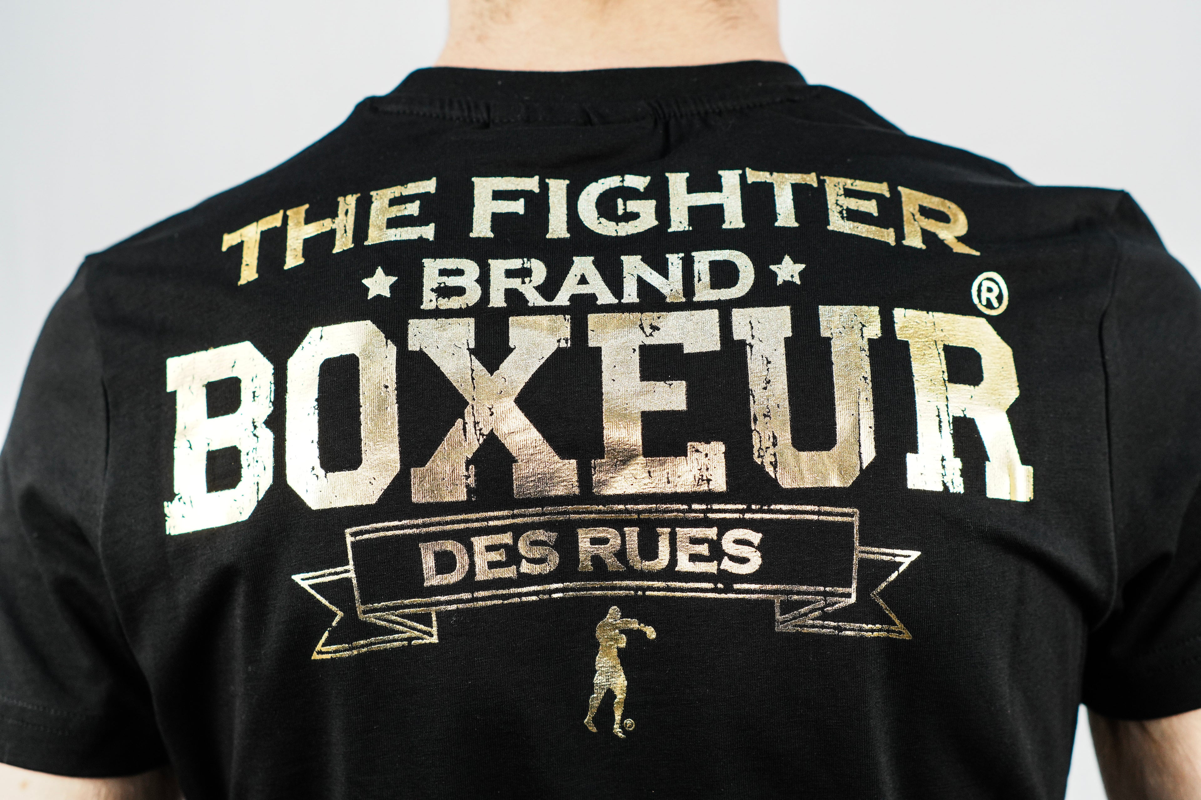BOXEUR T-Shirt Gold Logo