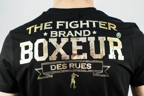 BOXEUR T-Shirt Gold Logo
