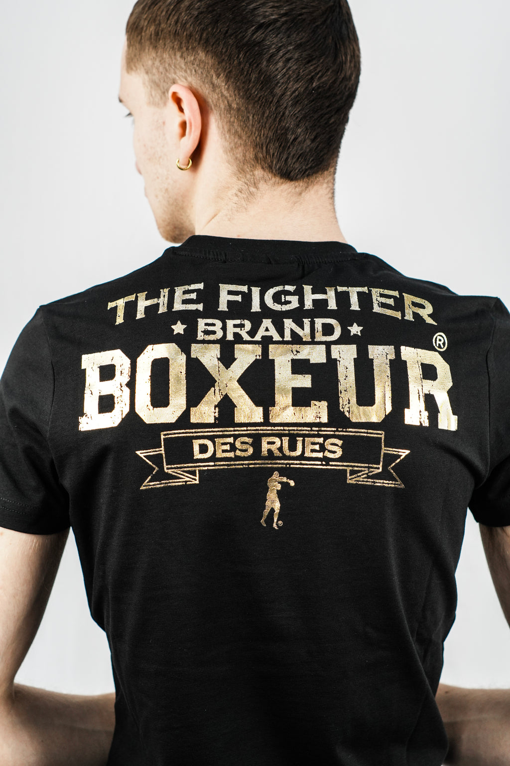 BOXEUR T-Shirt Gold Logo