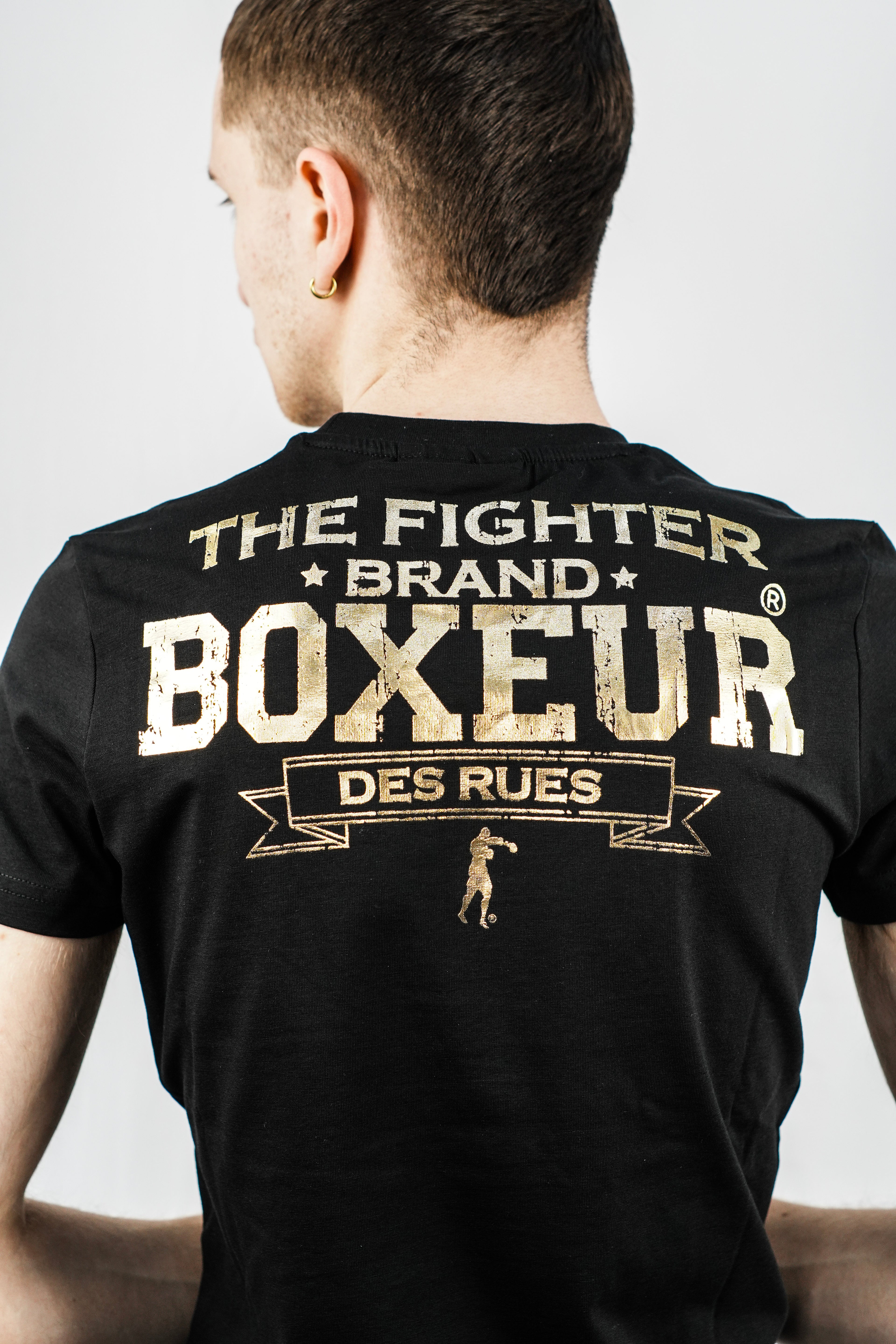BOXEUR T-Shirt Gold Logo