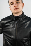 YES•ZEE Leather Bomber