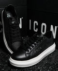 ICON Black White Sole Sneaker