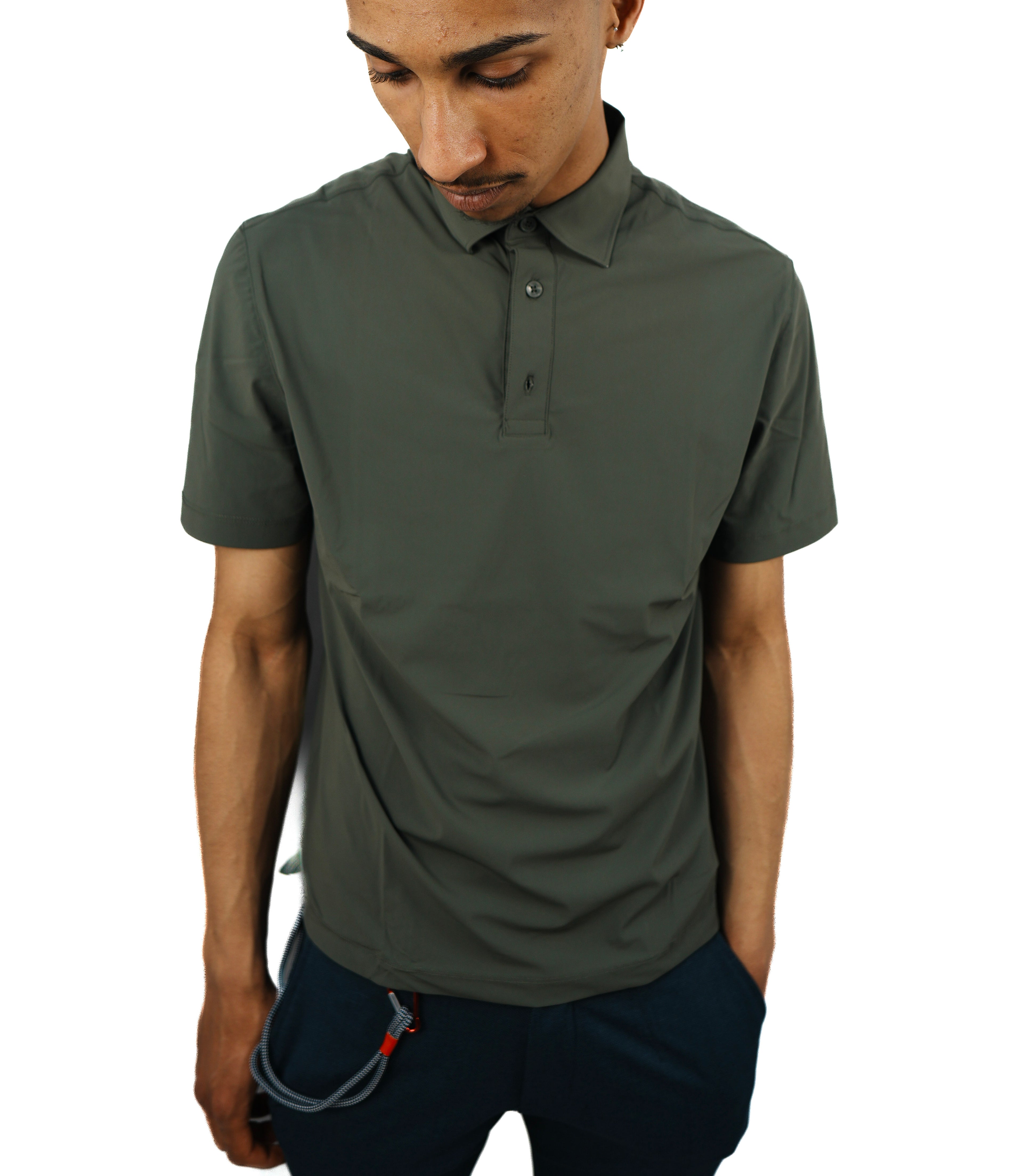 YES•ZEE Nylon Polo